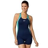 Speedo Macaquinho Cross Maio Feminino Marinho BlueMarine G
