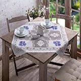 Speedprime Toalha De Mesa Renda Floral Floral Botanical Primavera Verão