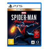 Spider-man Miles Morales Ps5 Playstation 5 Edição Ultimate