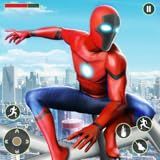 Spider Rope Man Superhero Fighter Flying Rope Hero Vice Town Gangstar 3D