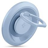 Spigen O Mag Ring  Atualizado  Suporte De Celular Magnético Projetado Para Magsafe  IPhone 14 13 12    Azul
