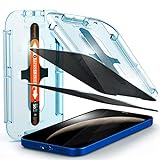 Spigen Protetor De Tela De Vidro Temperado Glas TR EZ Fit Privacidade Projetado Para IPhone 12 IPhone 12 Pro Pacote Com 2