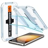 Spigen Protetor De Tela De Vidro Temperado Glas TR EZ Fit Projetado Para Galaxy S23 2023 Pacote Com 2 Compatível Com Capas