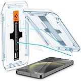 Spigen Protetor De Tela De Vidro Temperado Glas TR EZ Fit Projetado Para Galaxy S24 Compatível Com Capas Pacote Com 2