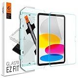 Spigen Protetor De Tela De Vidro Temperado GlasTR EZ Fit Projetado Para IPad 10 Geração De 10 9 Polegadas 2022 Dureza 9H Compatível Com Capas 