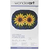 Spinrite Wonderart Kit De Gancho De Trava- 50 X 68 Cm- Girassol