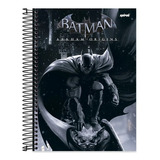 Spiral Caderno Universitário Capa Dura Marvel 160 Folhas Listradas Pautadas 10 Assuntos Unidade X 1 20cm X 27 5cm Batman