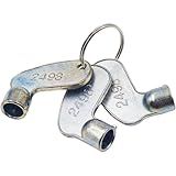 SPJIUQI 3 Chaves De Ignição 2498 15306 5AM2498 ELI80-0095 Compatível Com Isuzu 8-94402498 Para Mitsubishi Specific Model Morooka Carriers- Marrom- 1