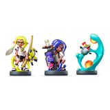 Splatoon 3 Amiibo Cards Smallfry Yellow Blue Kit Com 3