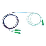 Splitter 1x2  Sc apc  50 50  0 9mm  Conectorizado