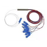 Splitter 1x8 Plc Balanceado Conectorizado Sc Upc 0 9mm 1m