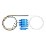 Splitter De Fibra Óptica 1 4 Ative Link Upc 1x8 X 8 Unidades