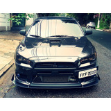 Splitter Dianteiro Lip Spoiler Lancer Evo X / Gt / Mt Todos