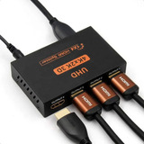 Splitter Distribuidor Divisor Hdmi 4k 1x4 3840p Duplicador