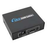 Splitter Hdmi Distribuidor Divisor De Sinal 1 4 V 1x2 Fullhd