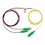 Splitter Óptico Desbalanceado 1x2 02 98 0 9mm 1 0m Sc apc