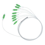 Splitter Óptico Plc 1x8 Balanceado Conectorizado Sc apc Ftth