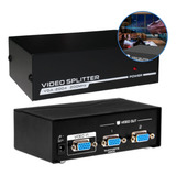 Splitter Vga Distribuidor 1x2 Sinal Video Multiplicador Tv