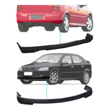 Spoiler Dianteiro Traseiro Astra Hatch 03 À 11 Preto Tg Poli