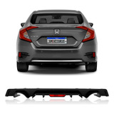 Spoiler Difusor Traseiro Honda Civic G10 Bilateral Vo6