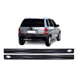 Spoiler Lateral Preto Corsa Sedan Ano 1998 A 2009 Frisart