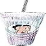 Spoontiques Copo De Diamante Copo Texturizado Com Canudo Parede Dupla Isolada E Livre De BPA 590 Ml DC Comics Betty Boop