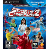 Sport Champ 1 + 2 + Fifa 13 (compat C/ps Move) Ps3- Seminovo
