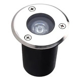 Spot Led Balizador De Chão Embutir 3000k Branco Quente 3w