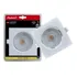 Spot Led Quadrado 7w Luz Neutra 4000k Direcionável
