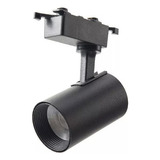 Spot Para Trilho Authentic Preto Led Luz Branca 7w Avant