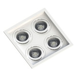 Spot Quadruplo Embutir Quadrado