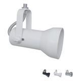 Spot Trilho Iluminação Industrial Eletrocalha Teto Par20 Cor Branco 110v 220v
