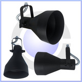 Spot Trilho Par30 Lampada Led Eletrocalha Perfilado 12 Unid Cor Preto 110v 220v