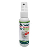 Spray Alcool Isopropilico 70 Pump 60ml Uso Geral Implastec