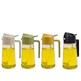 Spray Borrifador Dosador 2 Em 1 Para Azeite Vinagre Óleo Vidro Modelo Galheteiro Cozinha 500ml BRANCA