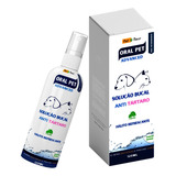 Spray Bucal Gatos E Cães Elimina Mau Hálito E Anti Tártaro