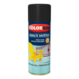 Spray Colorgin Esmalte Sintético 748 Preto
