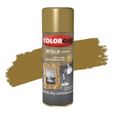 Spray Colorgin Metallik 350ml Doourado Gold
