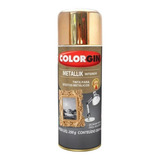 Spray Colorgin Metallik 350ml Dourado 57 Interior