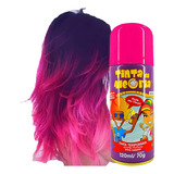 Spray De Cabelo Maluco Temporário Diversas Cores