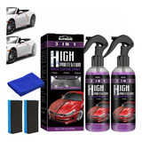 Spray De Revestimento Cerâmico 3 Em 1 2u Para Carros