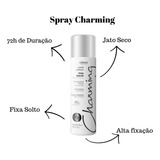 Spray Fixador Laque Charming Fixa Solto