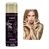 Spray Glitter Dourado Brilho