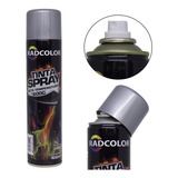 Spray Lata Tinta Alta Temperatura Automotivo   Cor Alumínio