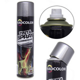 Spray Lata Tinta Uso Geral E Uso Automotivo Grafite Metálico
