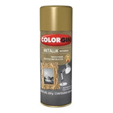 Spray Metallik Colorgin Efeito Metalizado Várias Cores