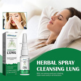 Spray Nasal Que Limpa Os Pulmões Para Ajudar Na Respiração