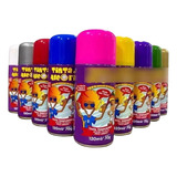 Spray Para Colorir Cabelo Temporário Tinta Alegria Criança