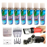 Spray Resfriador 1260ml Corte Máquina Lâmina Cavalo Ovelha