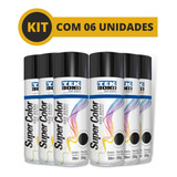 Spray Tek Bond Preto Brilhante Uso Geral 350ml Emb C 06